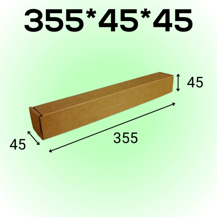 Самосборный короб 355*45*45 мм, бурый (МГК)